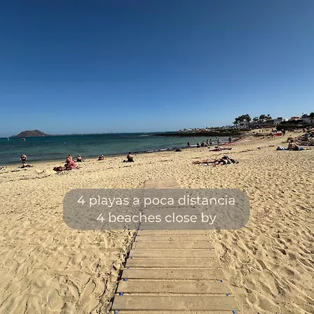 Apartment Maracuya Con Piscina, Terraza, Smart Tv, Cocina Completa Y Wifi Corralejo